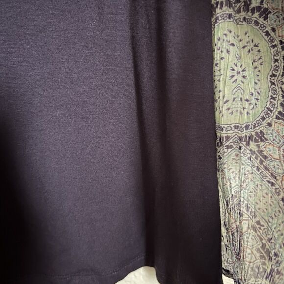 SUNDANCE Victorian charm Embroidered Long Slv Blouse Sz S Boho Lined Crinkle - Picture 8 of 10